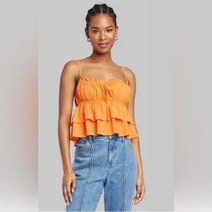 Target Orange Top (S)